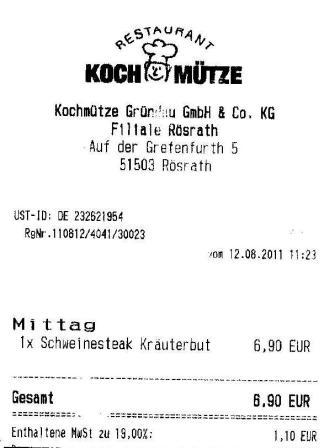 gpsn Hffner Kochmtze Restaurant